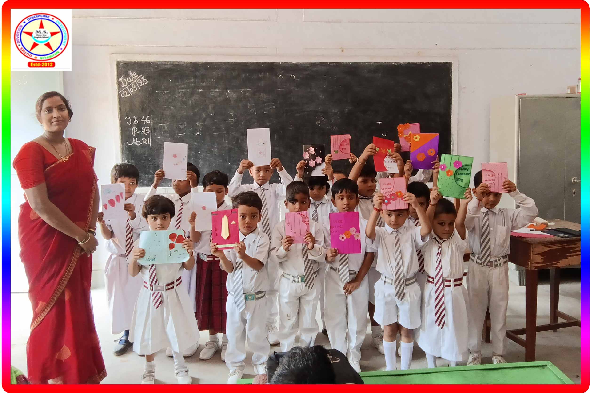 Tecaher's Day Greeting Card Making Competition Sep 2023