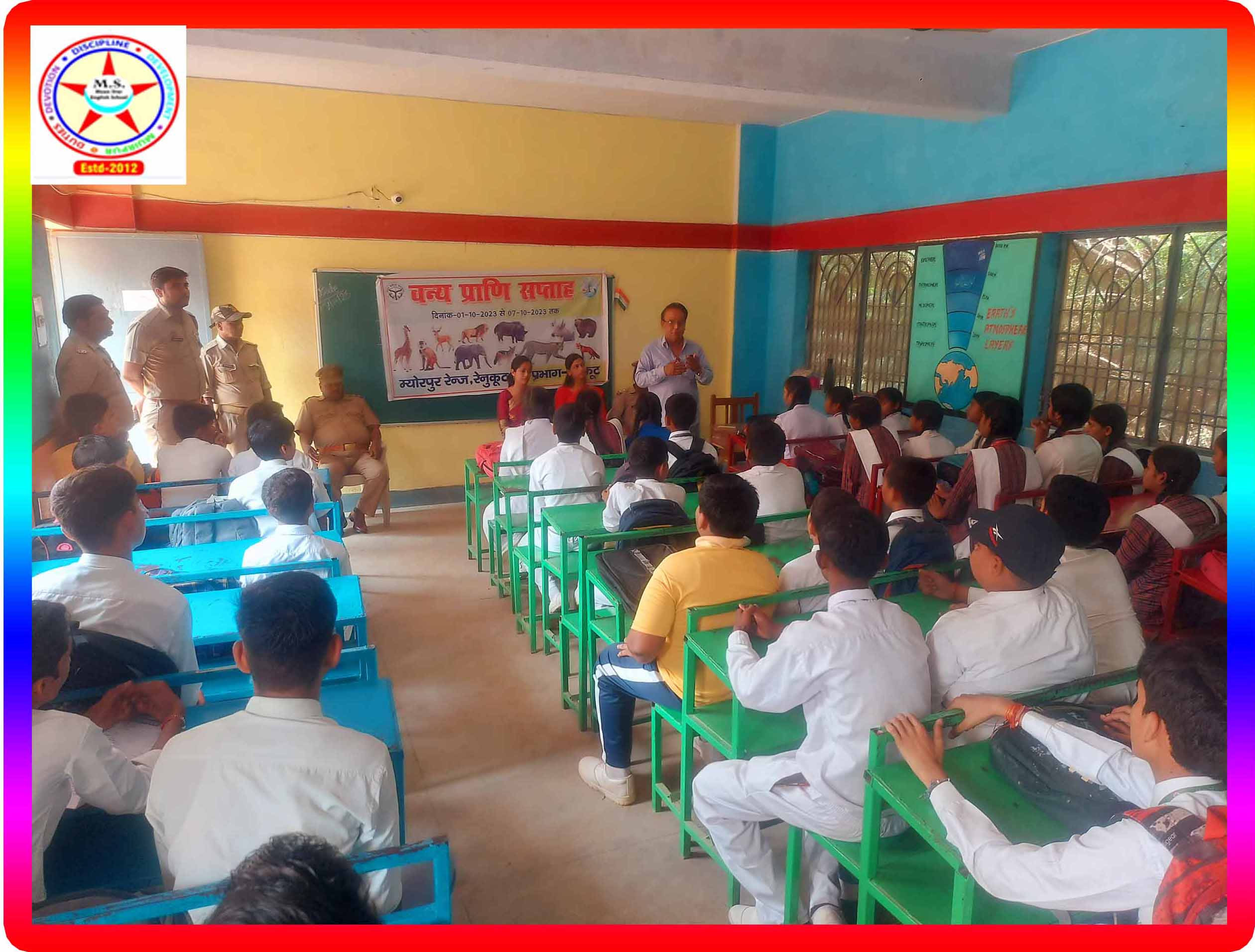 National Wildlife Week - Wildlife Awareness towards safety protection of wildlife by Forest Department